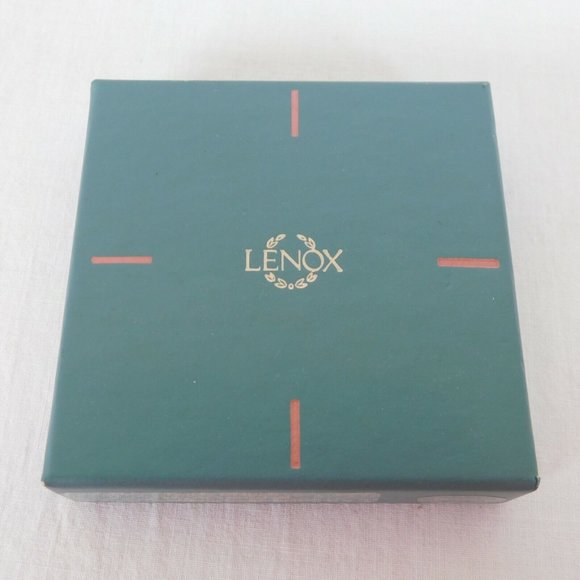 Lenox 12 Day Christmas Ornament Partridge Pear Tree Ceramic Original Box Vintage - Picture 6 of 7